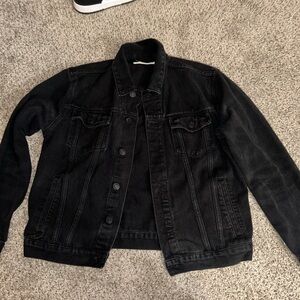 PacSun Men's Charcoal Denim Jacket